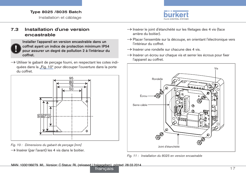 Burkert Type 8035 User Manual | Page 135 / 176