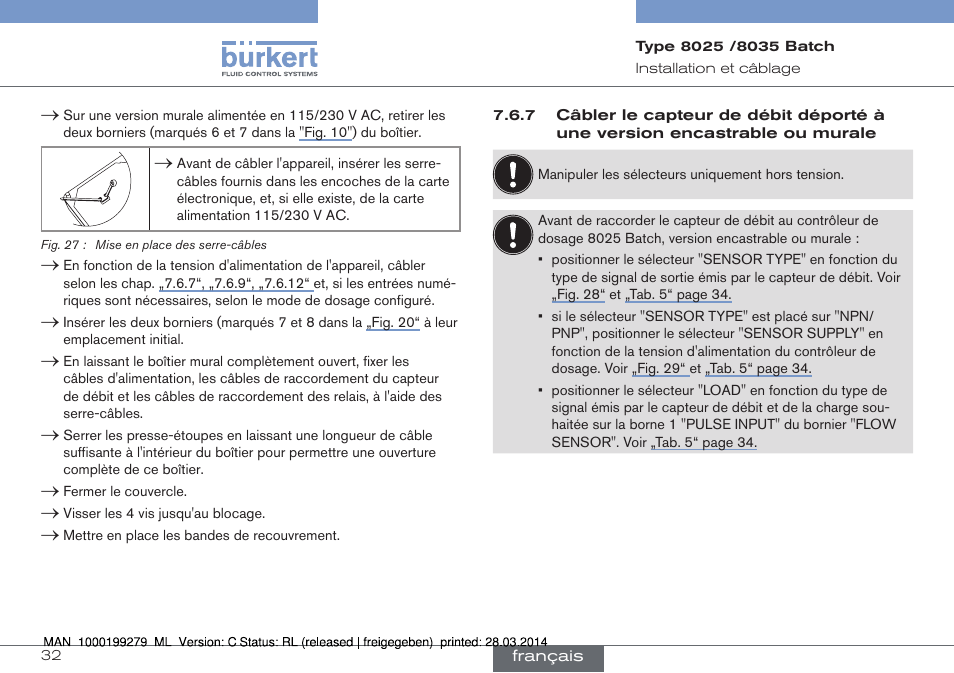 Burkert Type 8035 User Manual | Page 150 / 176