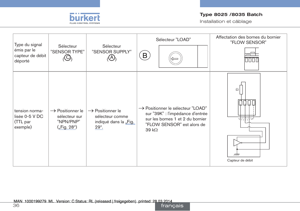 Load | Burkert Type 8035 User Manual | Page 154 / 176