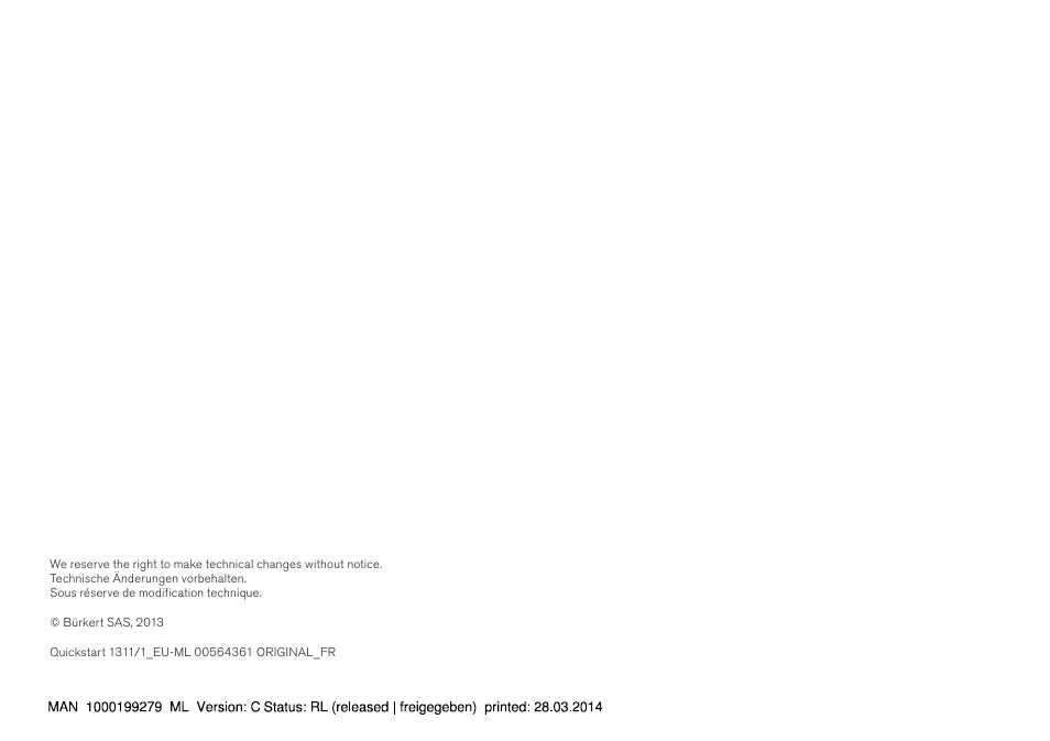 Burkert Type 8035 User Manual | Page 2 / 176