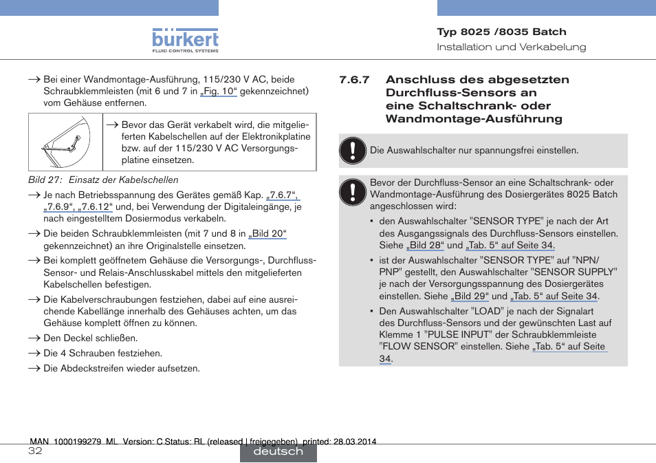 Burkert Type 8035 User Manual | Page 92 / 176