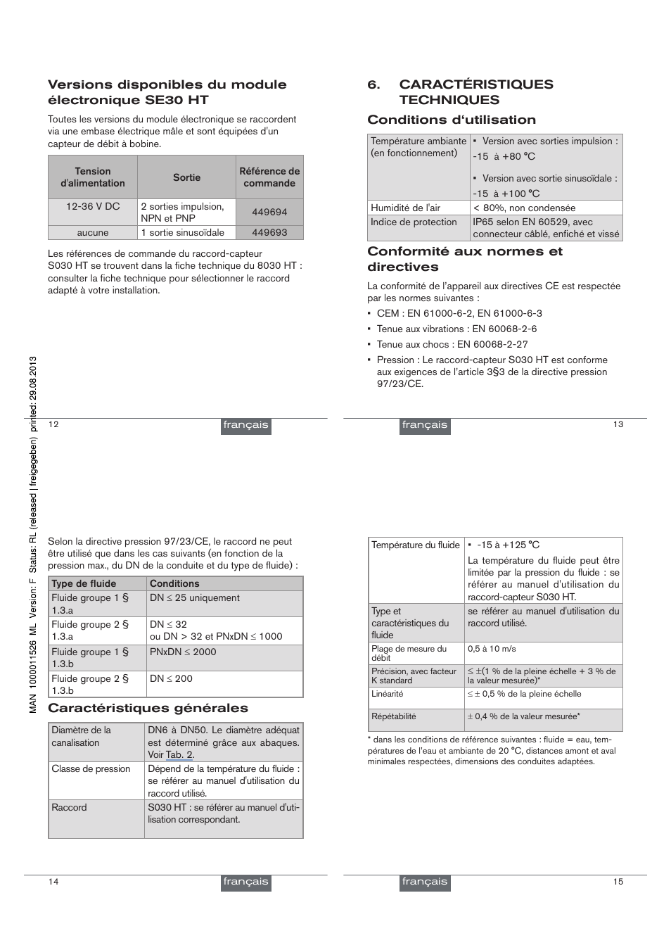 Burkert Type 8030 User Manual | Page 22 / 27