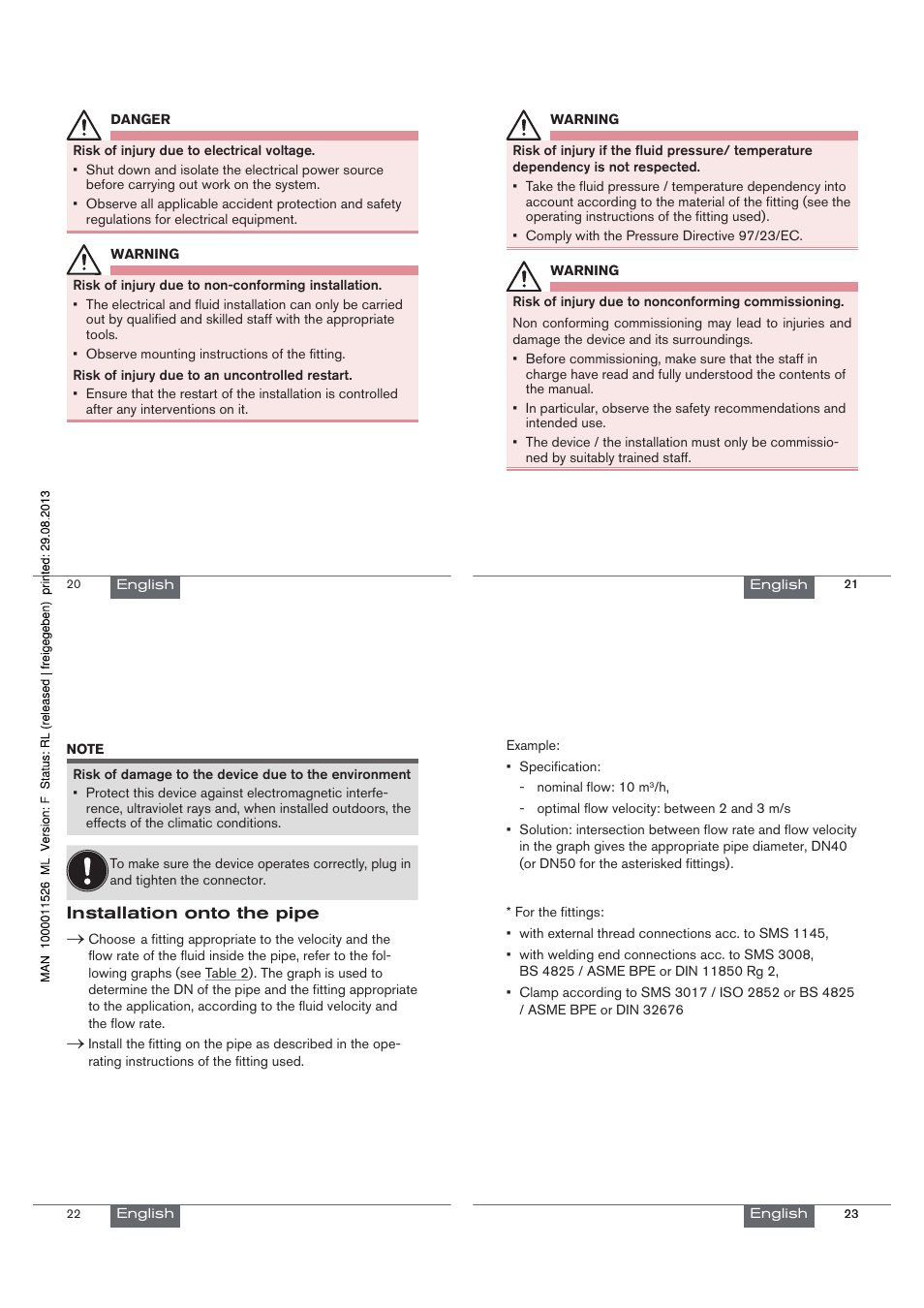 Burkert Type 8030 User Manual | Page 6 / 27