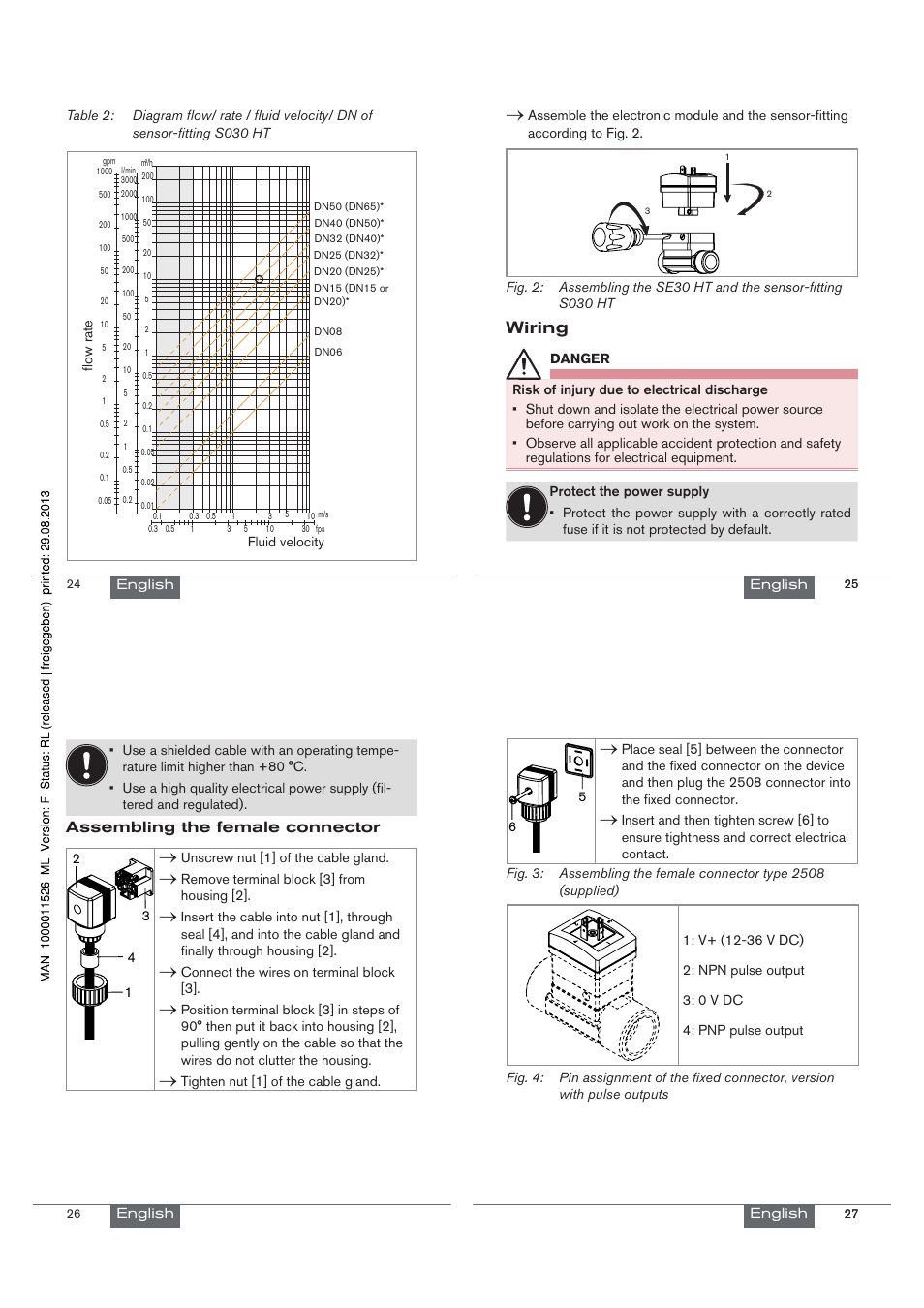 Wiring | Burkert Type 8030 User Manual | Page 7 / 27