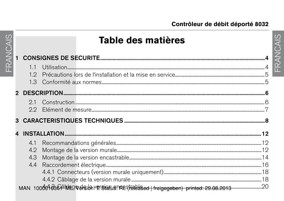 Burkert Type 8032 User Manual | Page 38 / 112