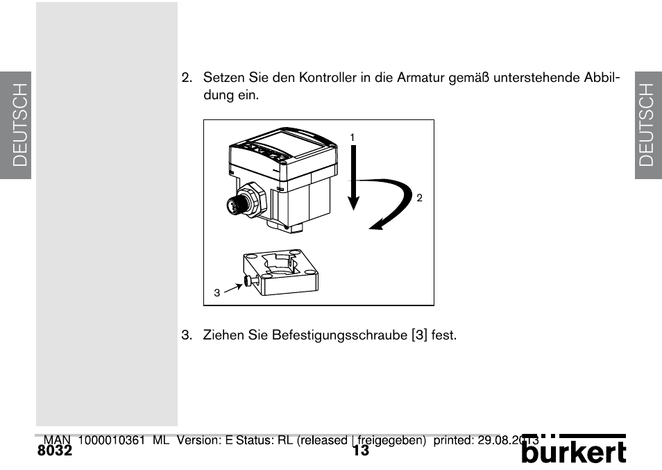 De ut sch de ut sch | Burkert Type 8032 User Manual | Page 85 / 112
