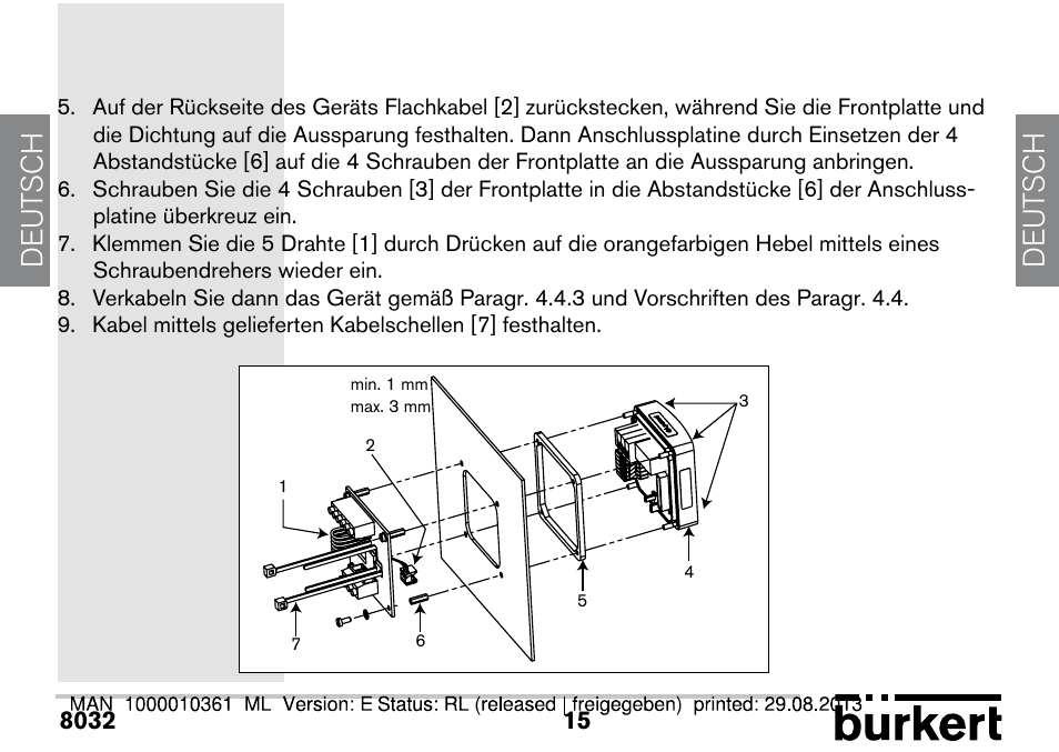 De ut sch de ut sch | Burkert Type 8032 User Manual | Page 87 / 112