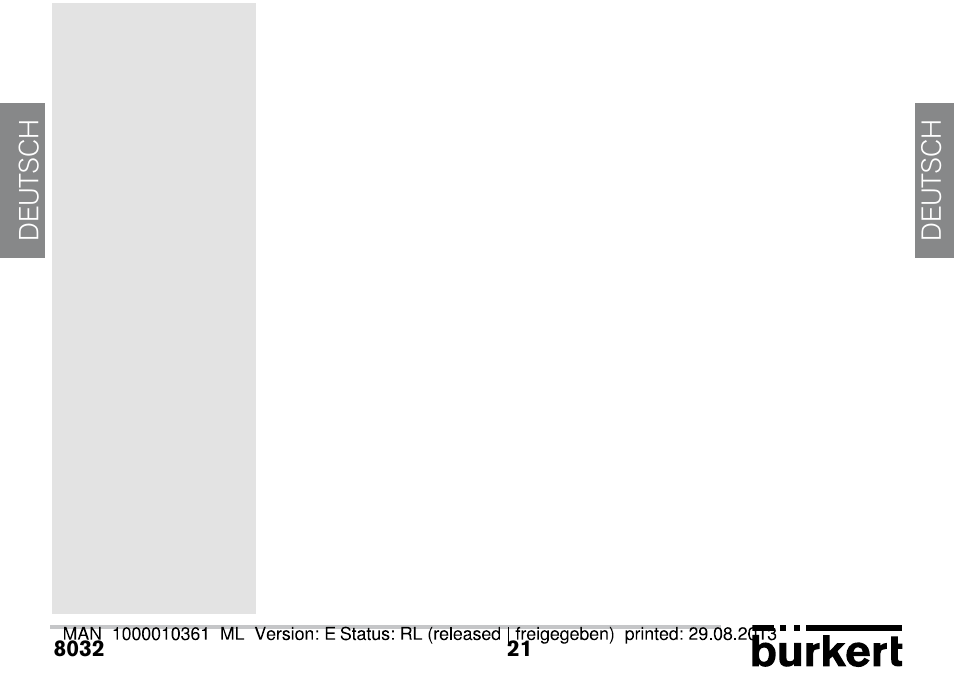 Burkert Type 8032 User Manual | Page 93 / 112
