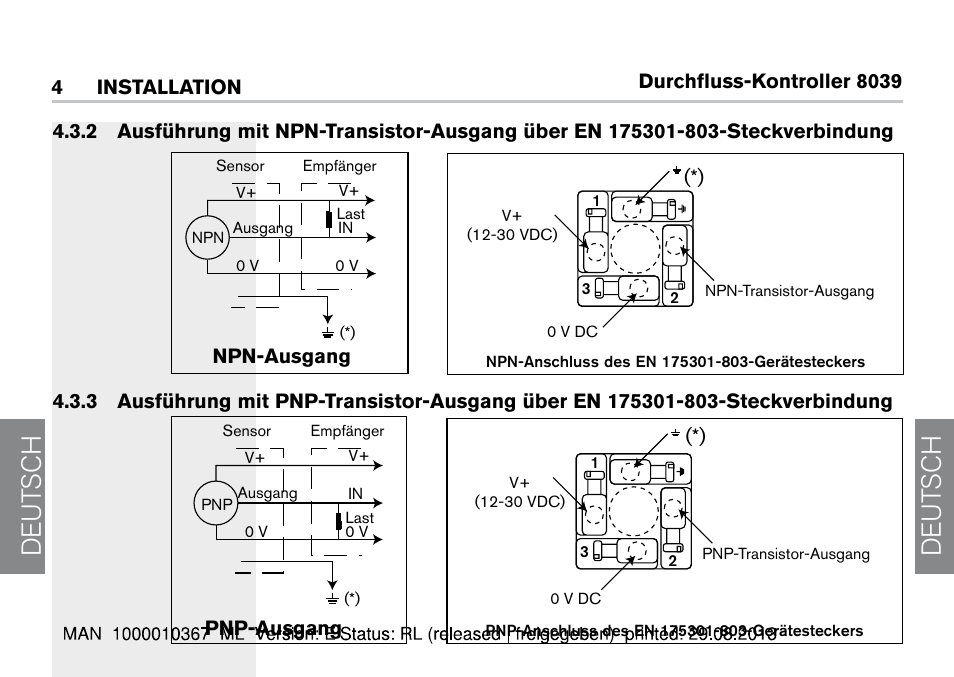 De ut sch de ut sch | Burkert Type S039 User Manual | Page 86 / 112
