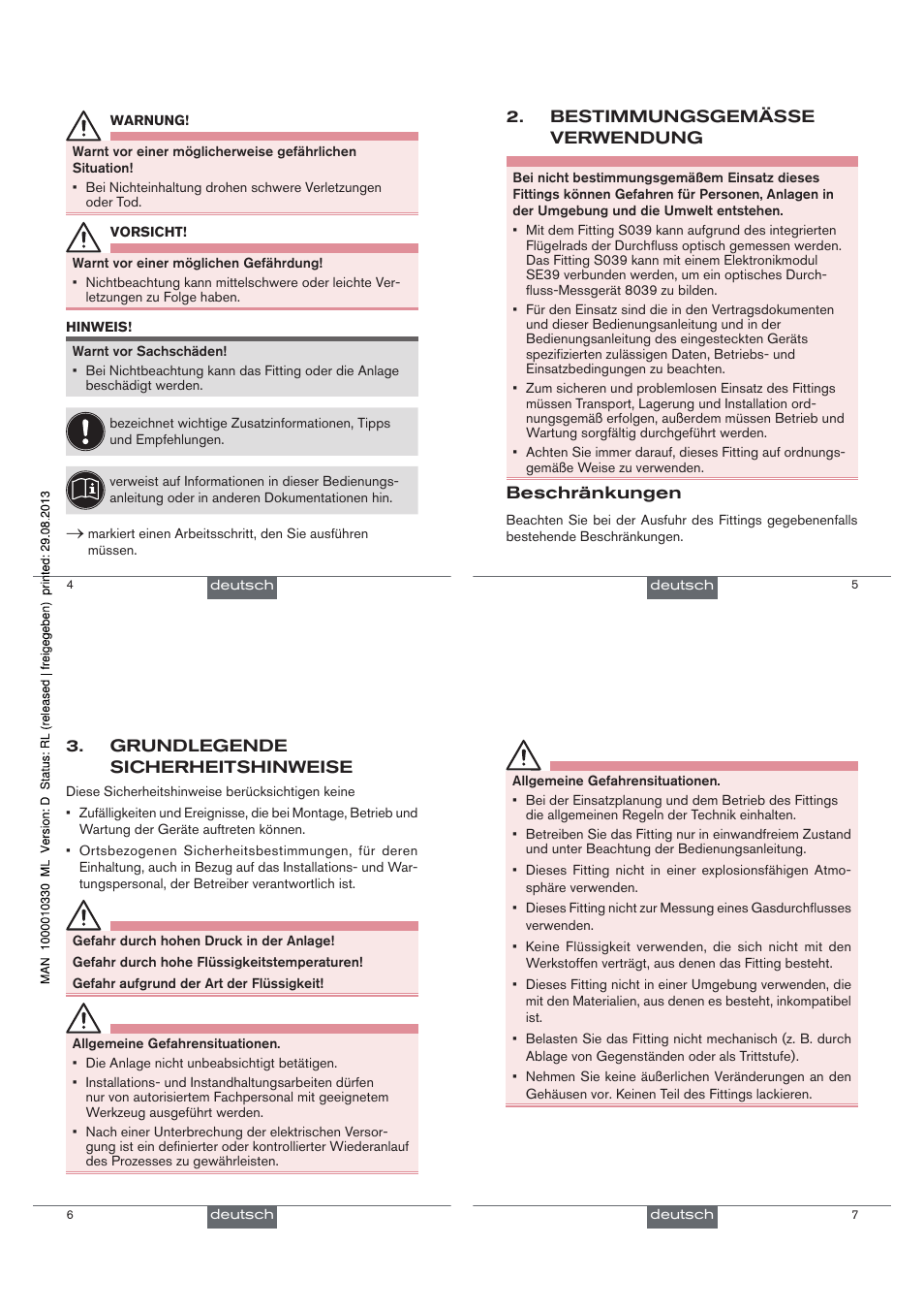 Burkert Type S039 User Manual | Page 10 / 24