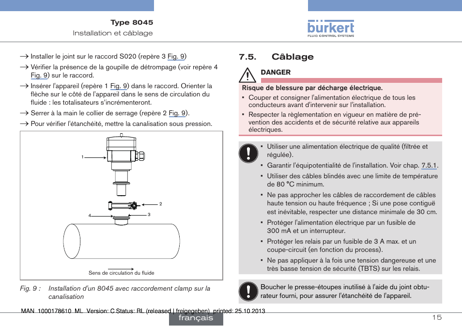 Burkert Type 8045 User Manual | Page 79 / 98