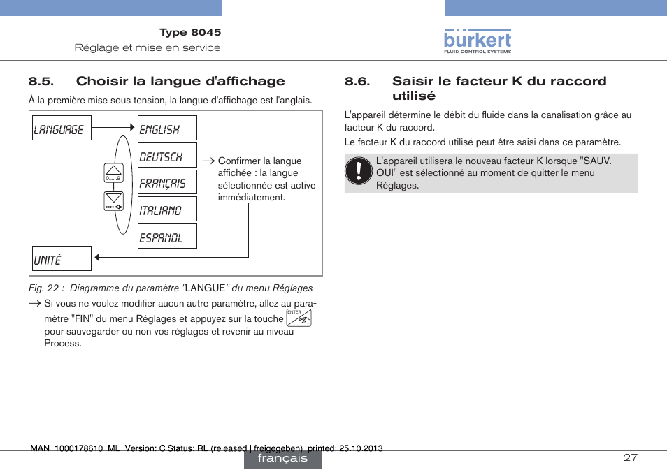 Burkert Type 8045 User Manual | Page 91 / 98