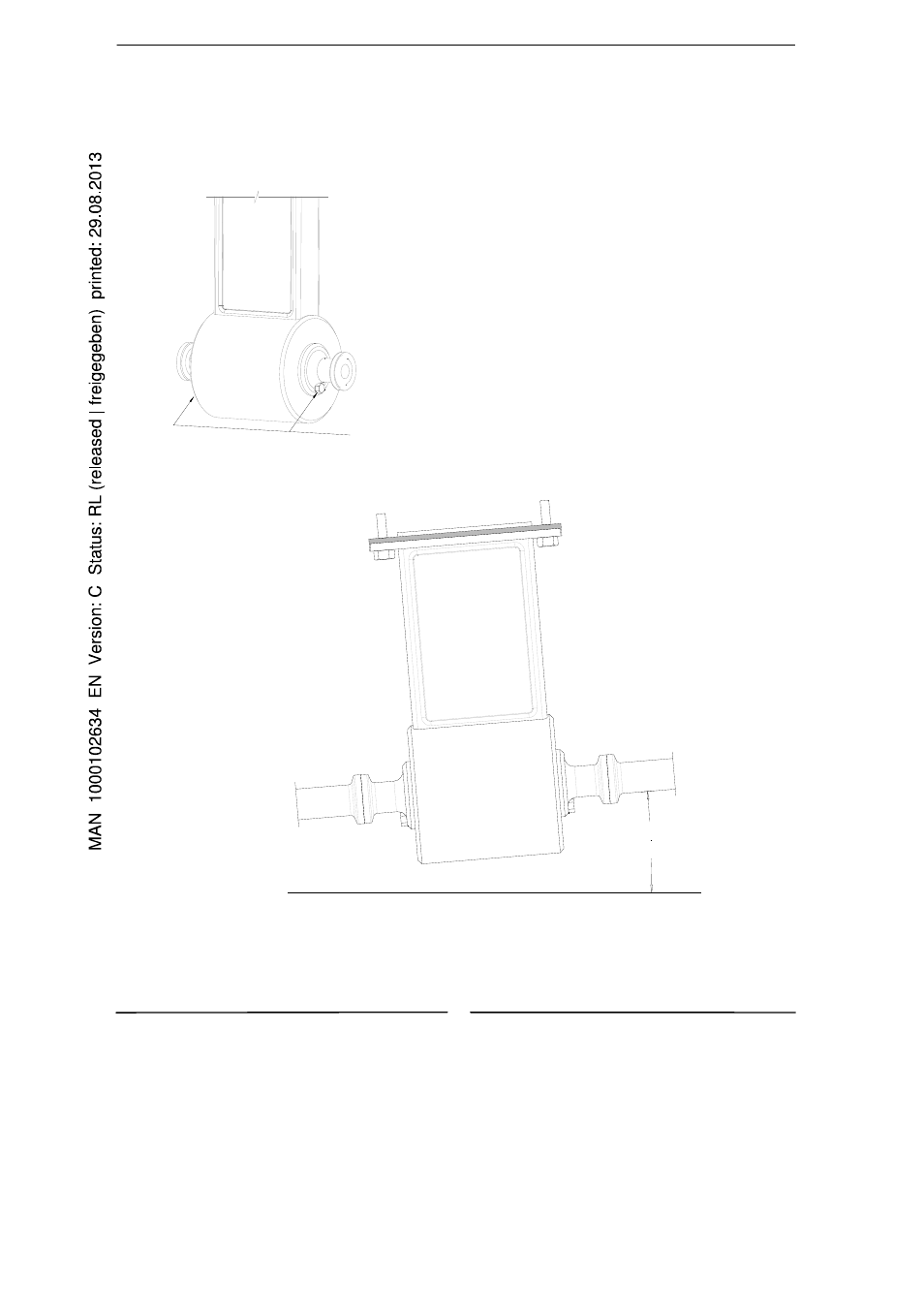 Inspection screw, Inspektions- schraube | Burkert Type S056 User Manual | Page 21 / 36