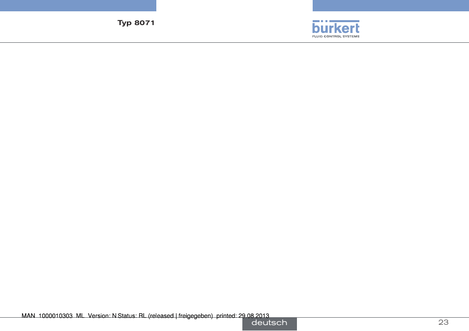 Burkert Type 8071 User Manual | Page 45 / 70