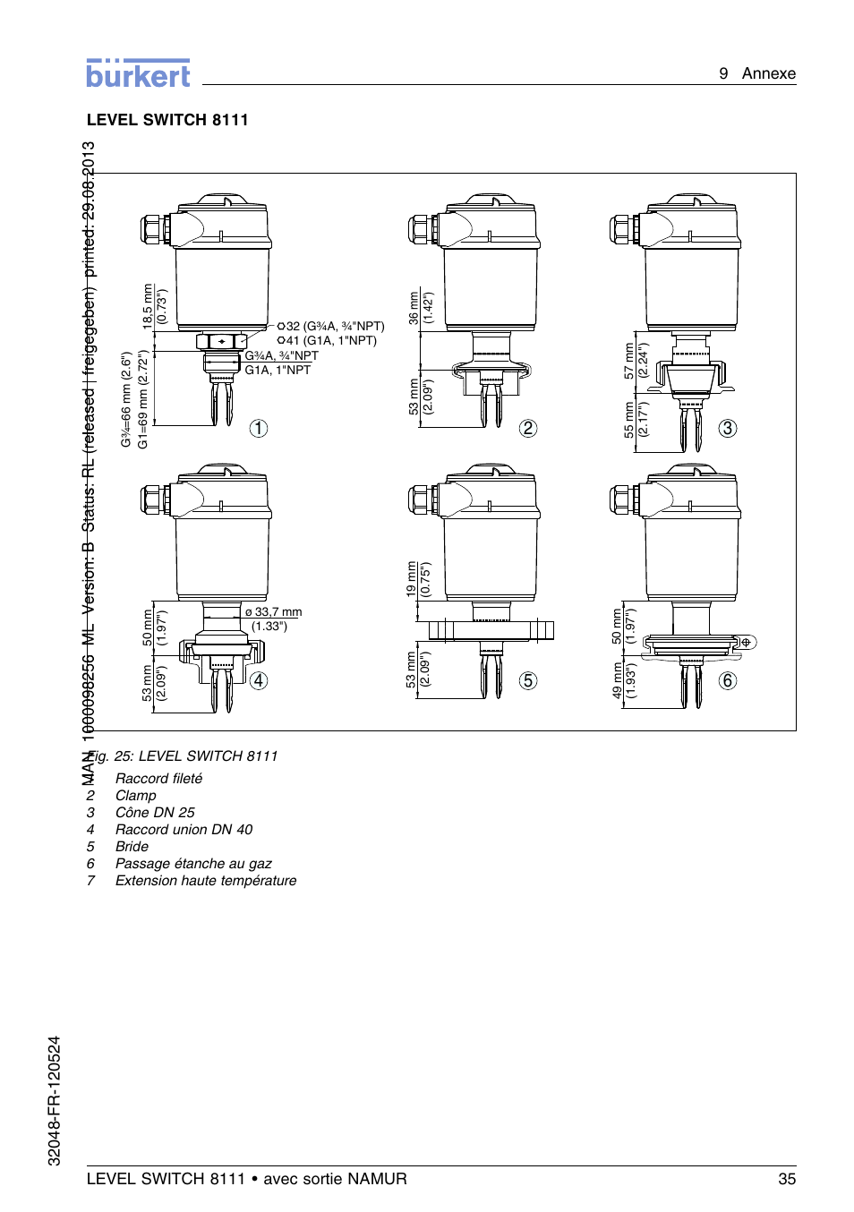 Burkert Type 8111 User Manual | Page 107 / 112