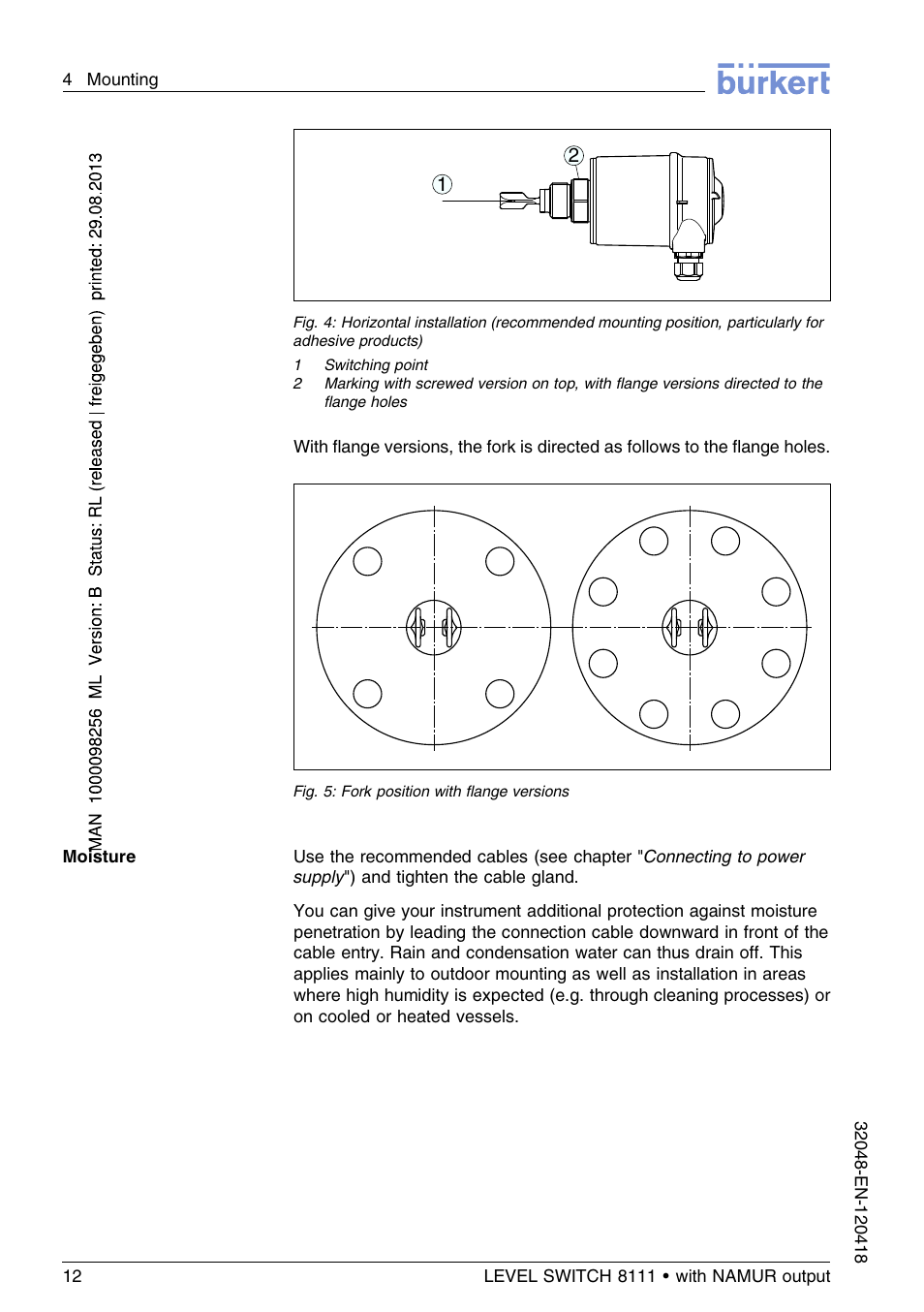 Burkert Type 8111 User Manual | Page 12 / 112