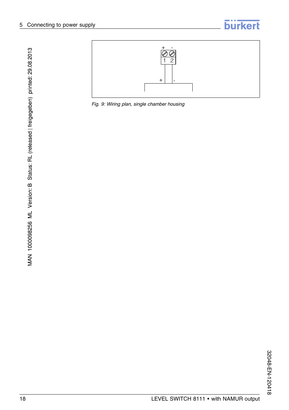 Burkert Type 8111 User Manual | Page 18 / 112