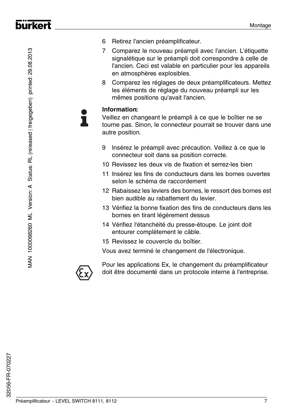 Burkert Type 8112 User Manual | Page 19 / 36