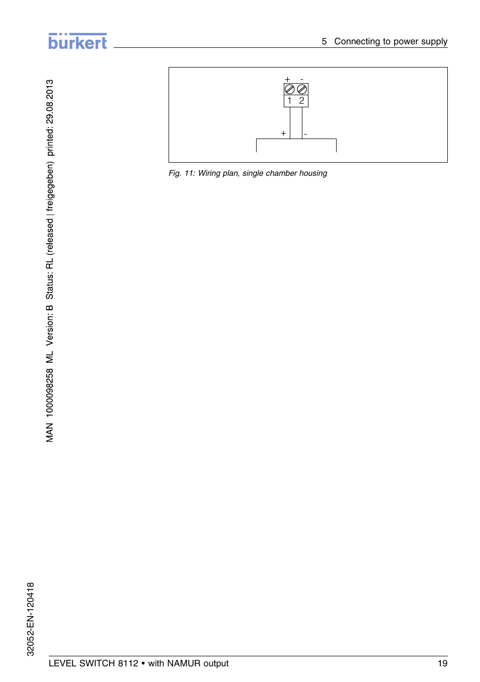 Burkert Type 8112 User Manual | Page 19 / 112