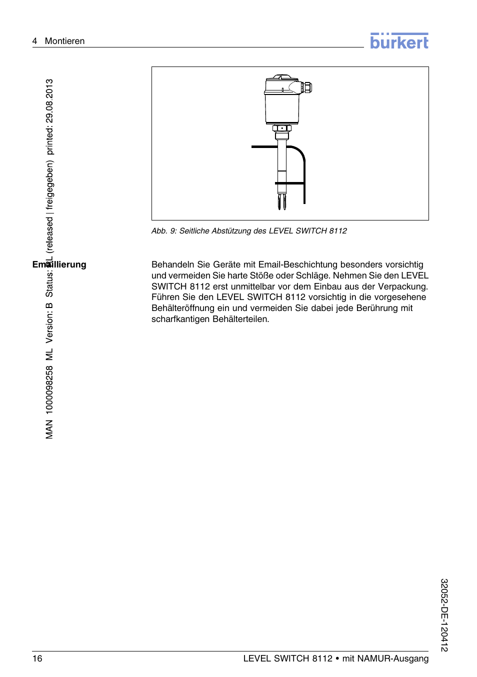 Burkert Type 8112 User Manual | Page 52 / 112
