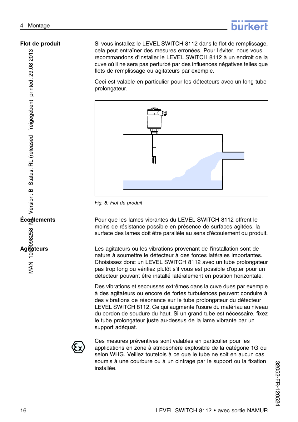 Burkert Type 8112 User Manual | Page 88 / 112