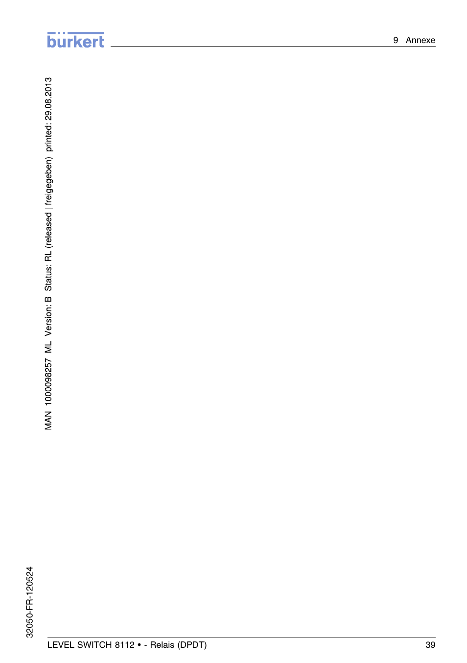 Burkert Type 8112 User Manual | Page 115 / 116