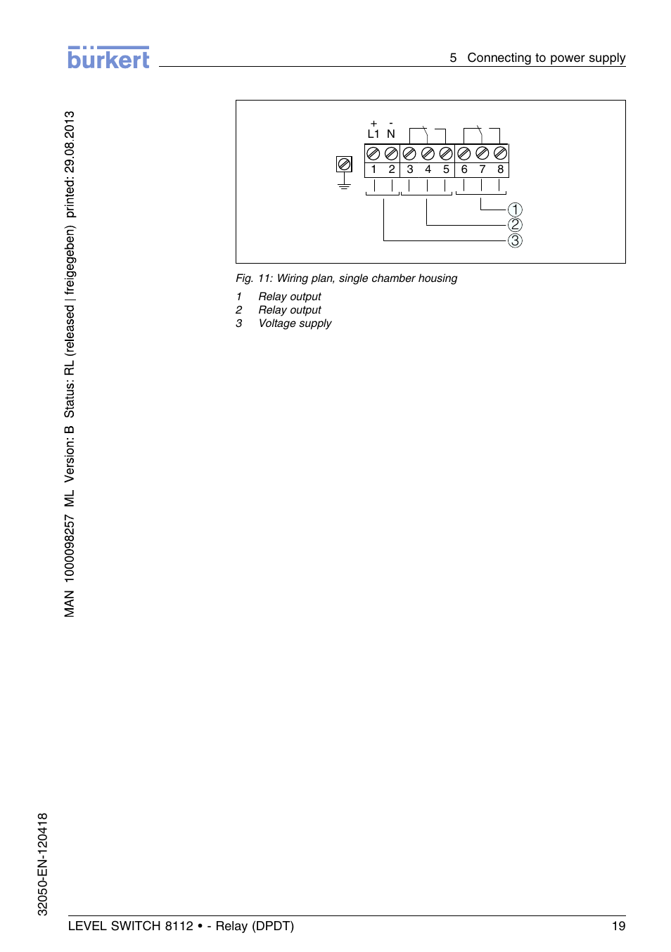 Burkert Type 8112 User Manual | Page 19 / 116