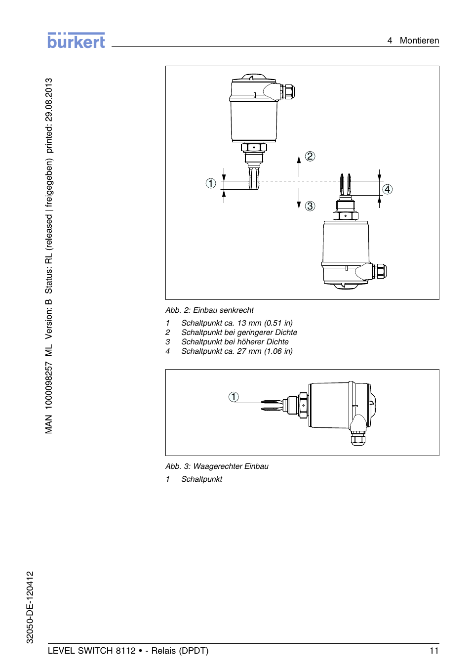 Burkert Type 8112 User Manual | Page 47 / 116