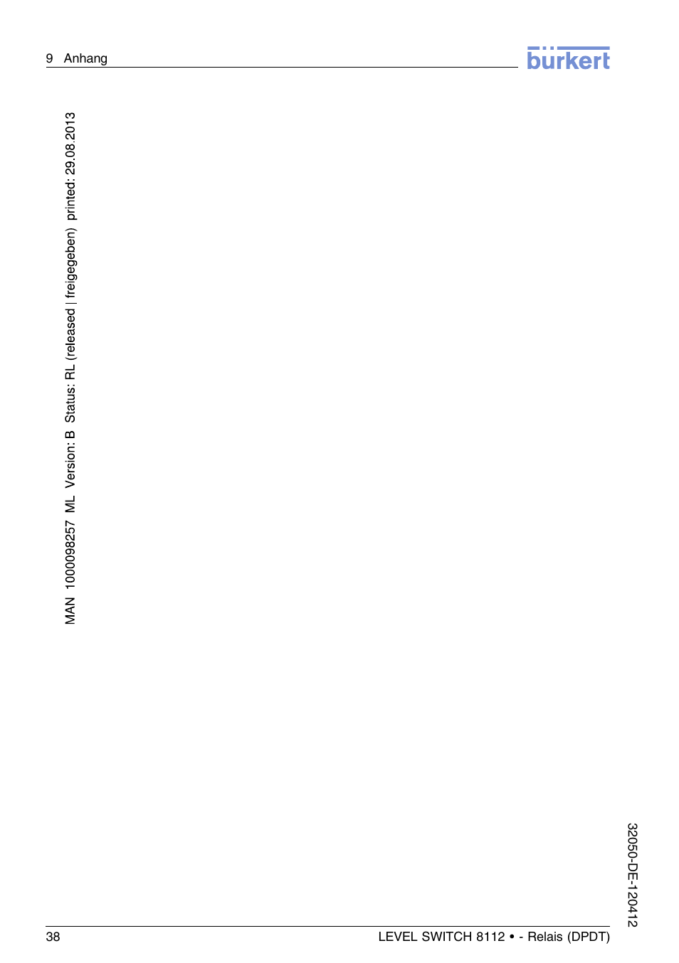 Burkert Type 8112 User Manual | Page 74 / 116