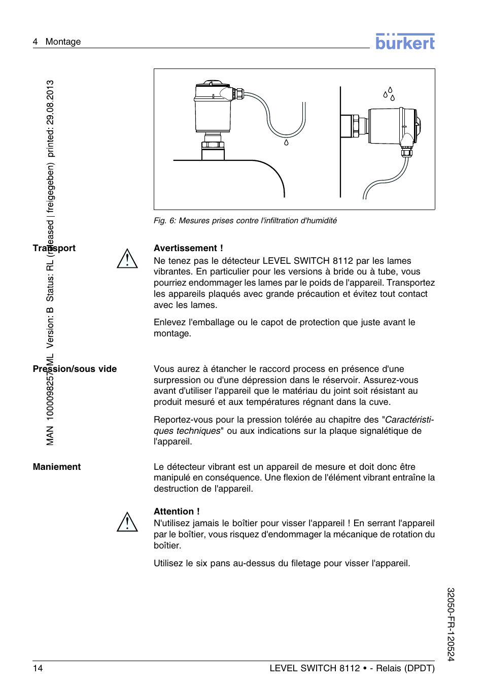 Burkert Type 8112 User Manual | Page 90 / 116