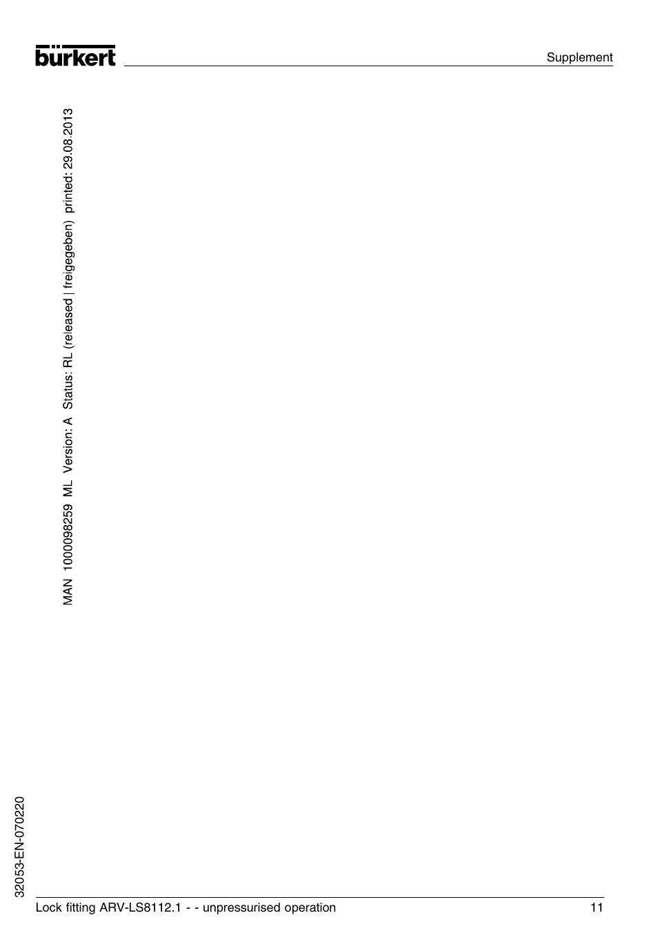 Burkert Type 8112 User Manual | Page 11 / 36