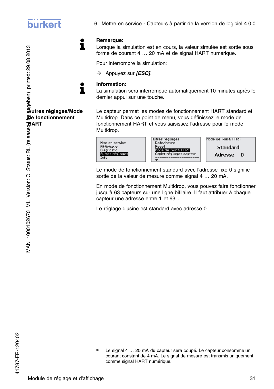 Burkert Type 8186 User Manual | Page 103 / 112