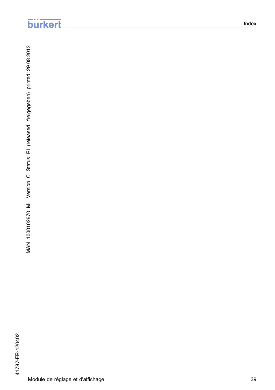 Burkert Type 8186 User Manual | Page 111 / 112