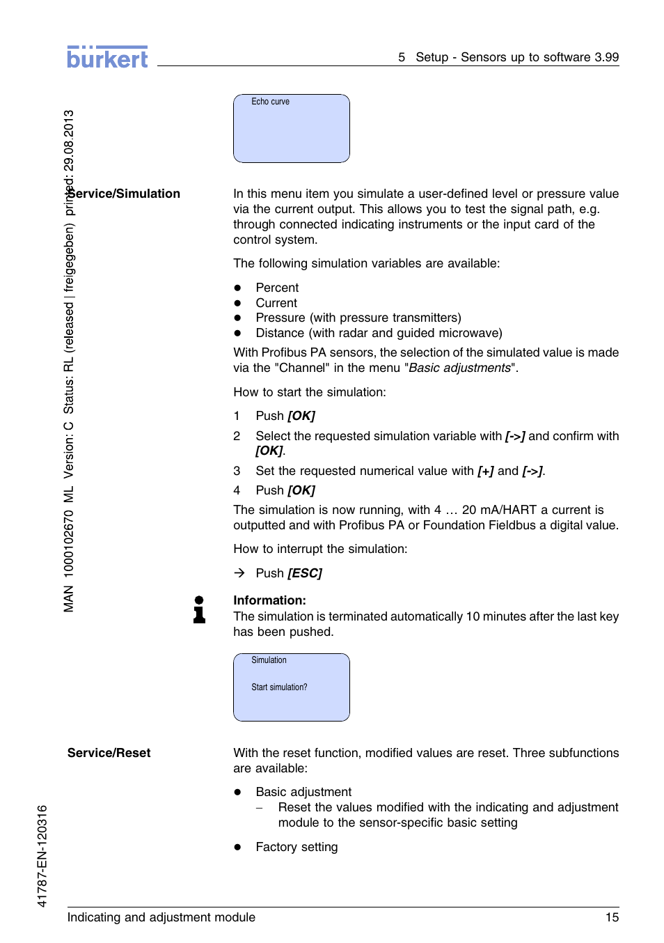 Burkert Type 8186 User Manual | Page 15 / 112