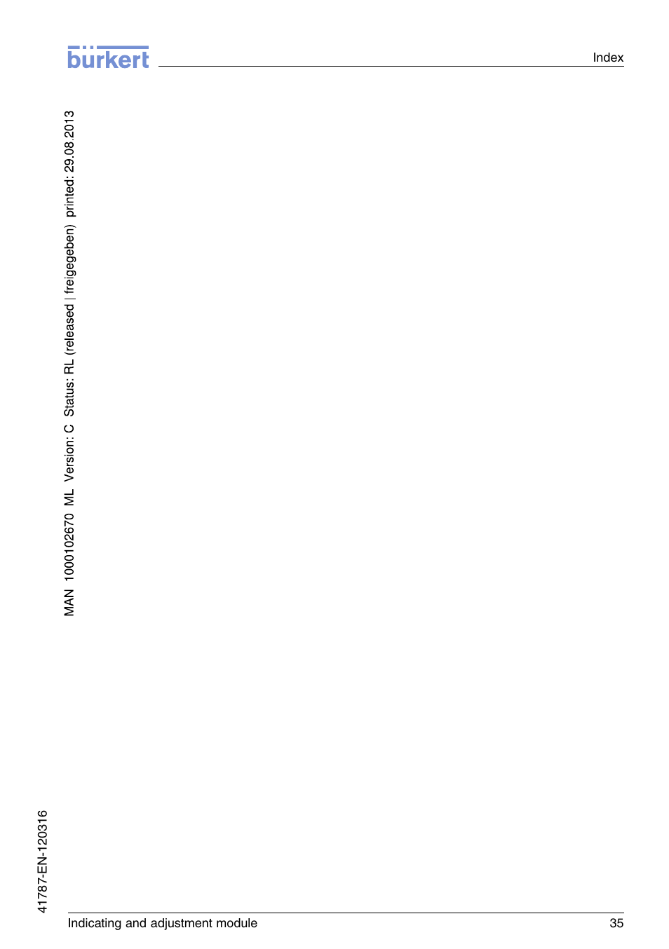 Burkert Type 8186 User Manual | Page 35 / 112