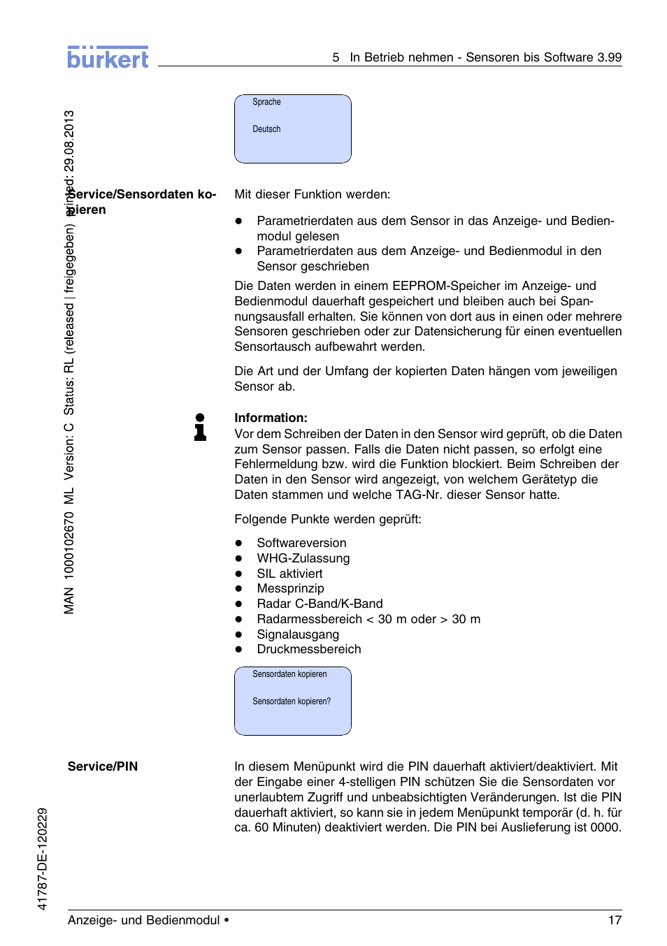 Burkert Type 8186 User Manual | Page 53 / 112