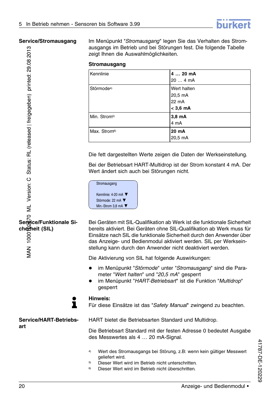 Burkert Type 8186 User Manual | Page 56 / 112