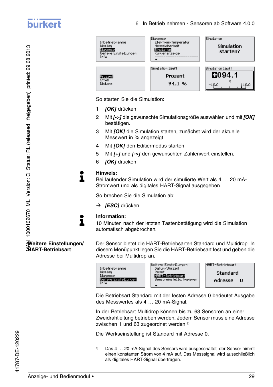 Burkert Type 8186 User Manual | Page 65 / 112