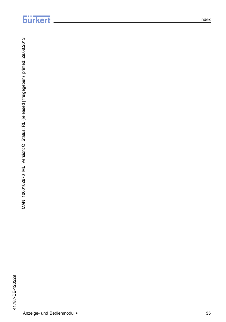 Burkert Type 8186 User Manual | Page 71 / 112