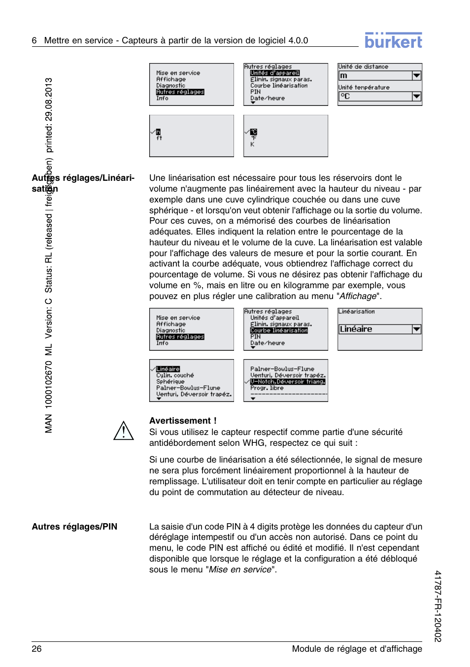 Burkert Type 8186 User Manual | Page 98 / 112