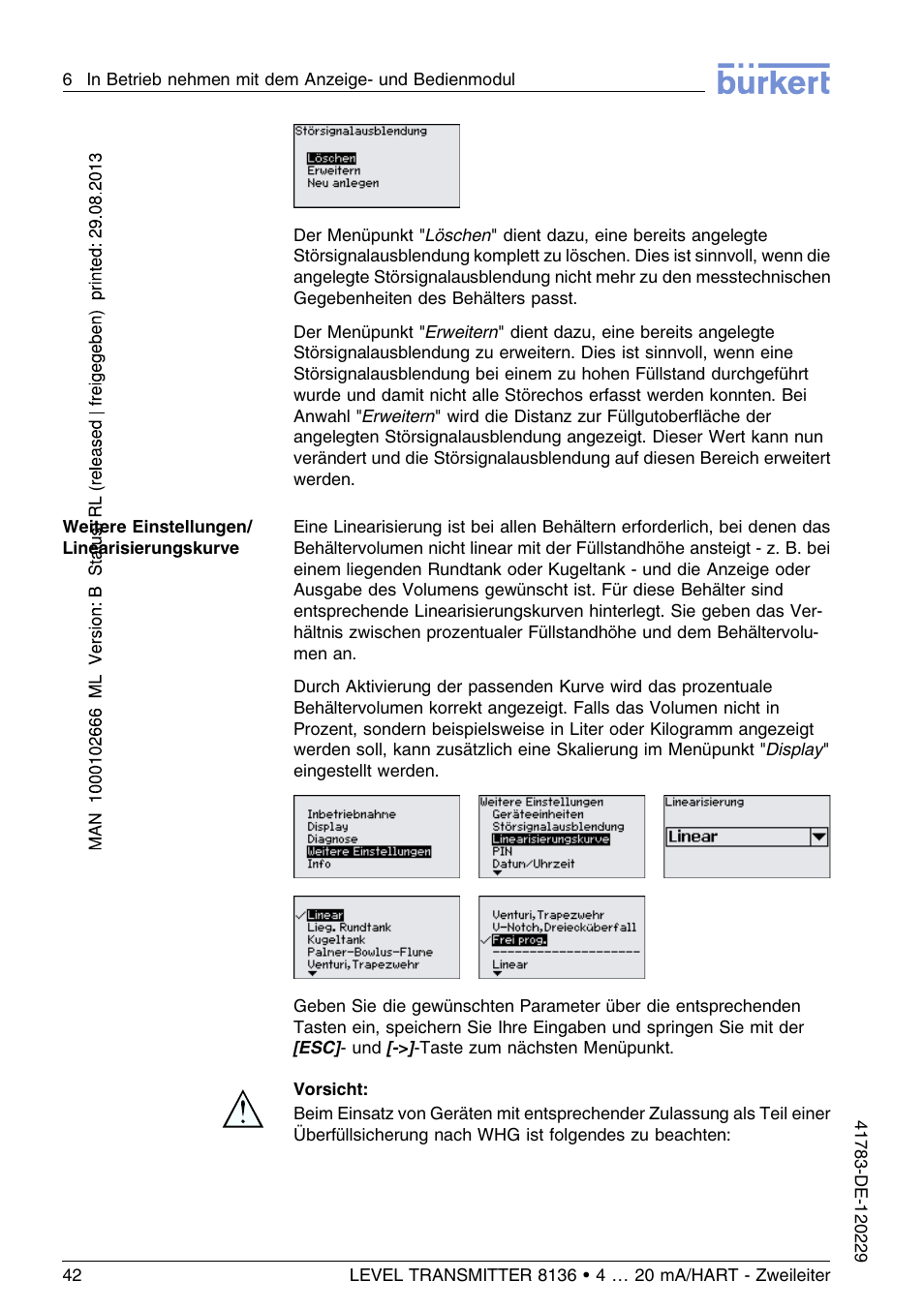 Burkert Type 8136 User Manual | Page 118 / 232