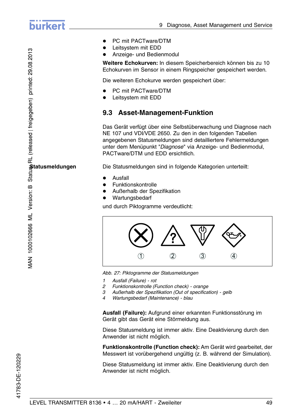 3 asset–management–funktion, 3 asset-management-funktion | Burkert Type 8136 User Manual | Page 125 / 232