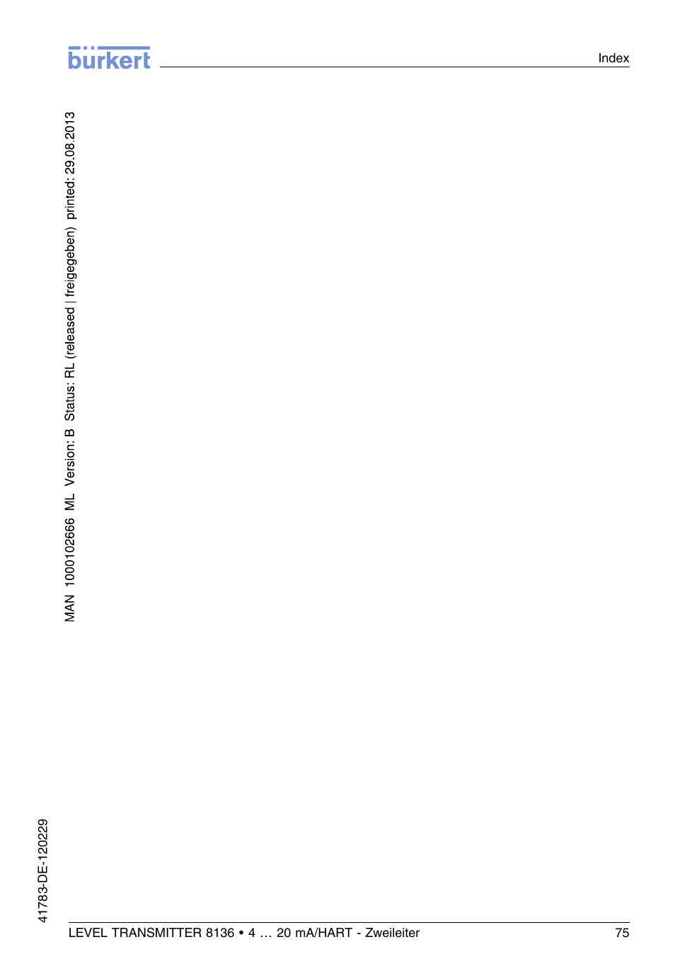 Burkert Type 8136 User Manual | Page 151 / 232