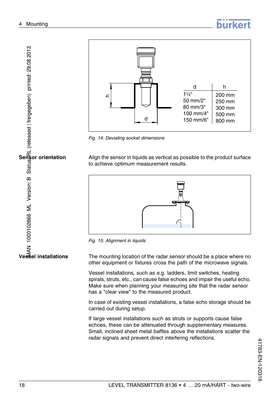 Burkert Type 8136 User Manual | Page 18 / 232
