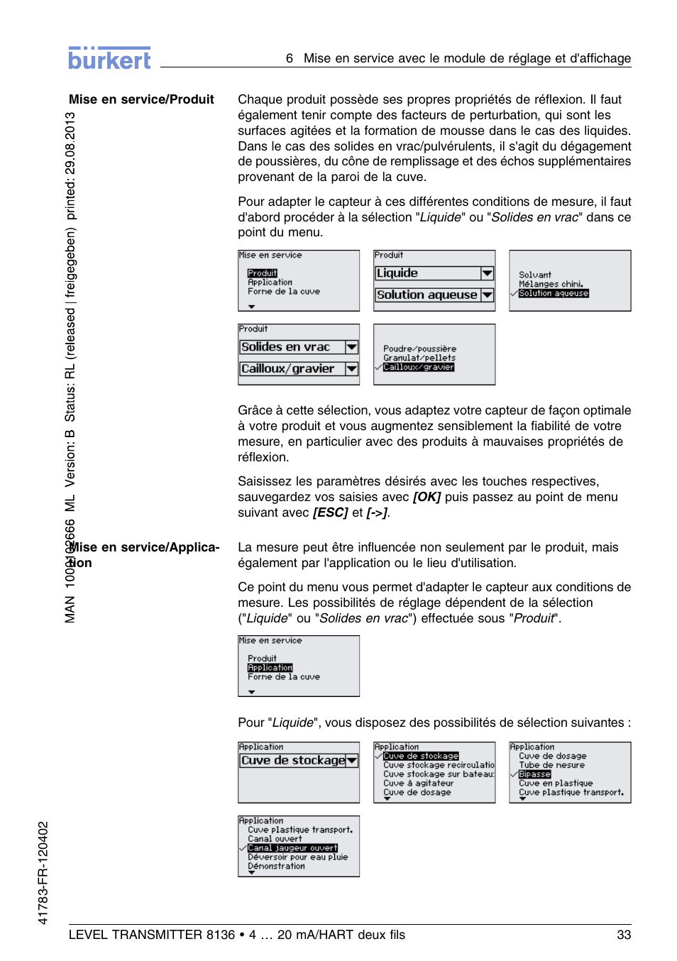 Burkert Type 8136 User Manual | Page 185 / 232