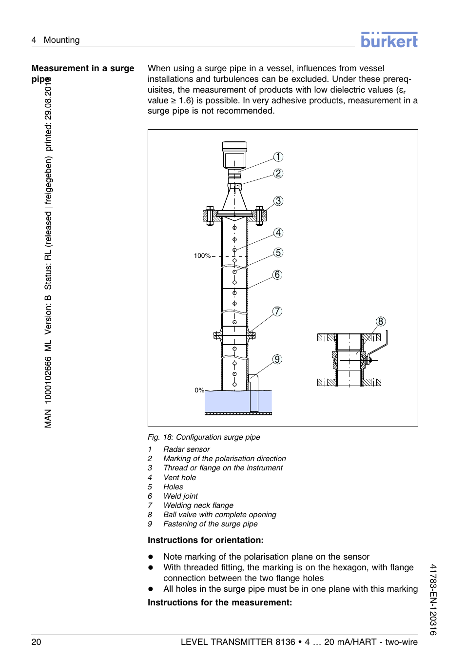 Burkert Type 8136 User Manual | Page 20 / 232