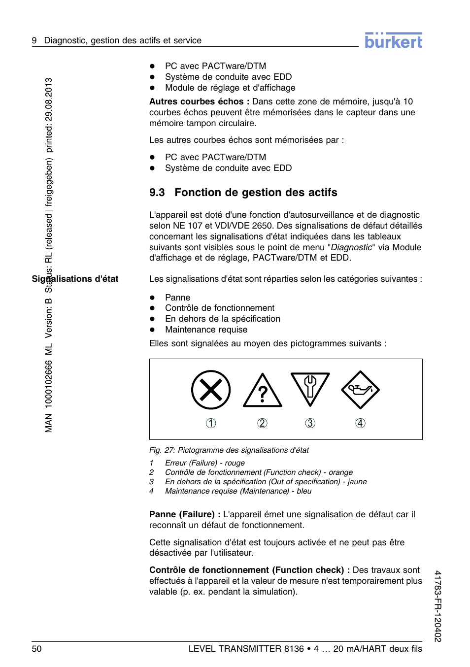3 fonction de gestion des actifs | Burkert Type 8136 User Manual | Page 202 / 232