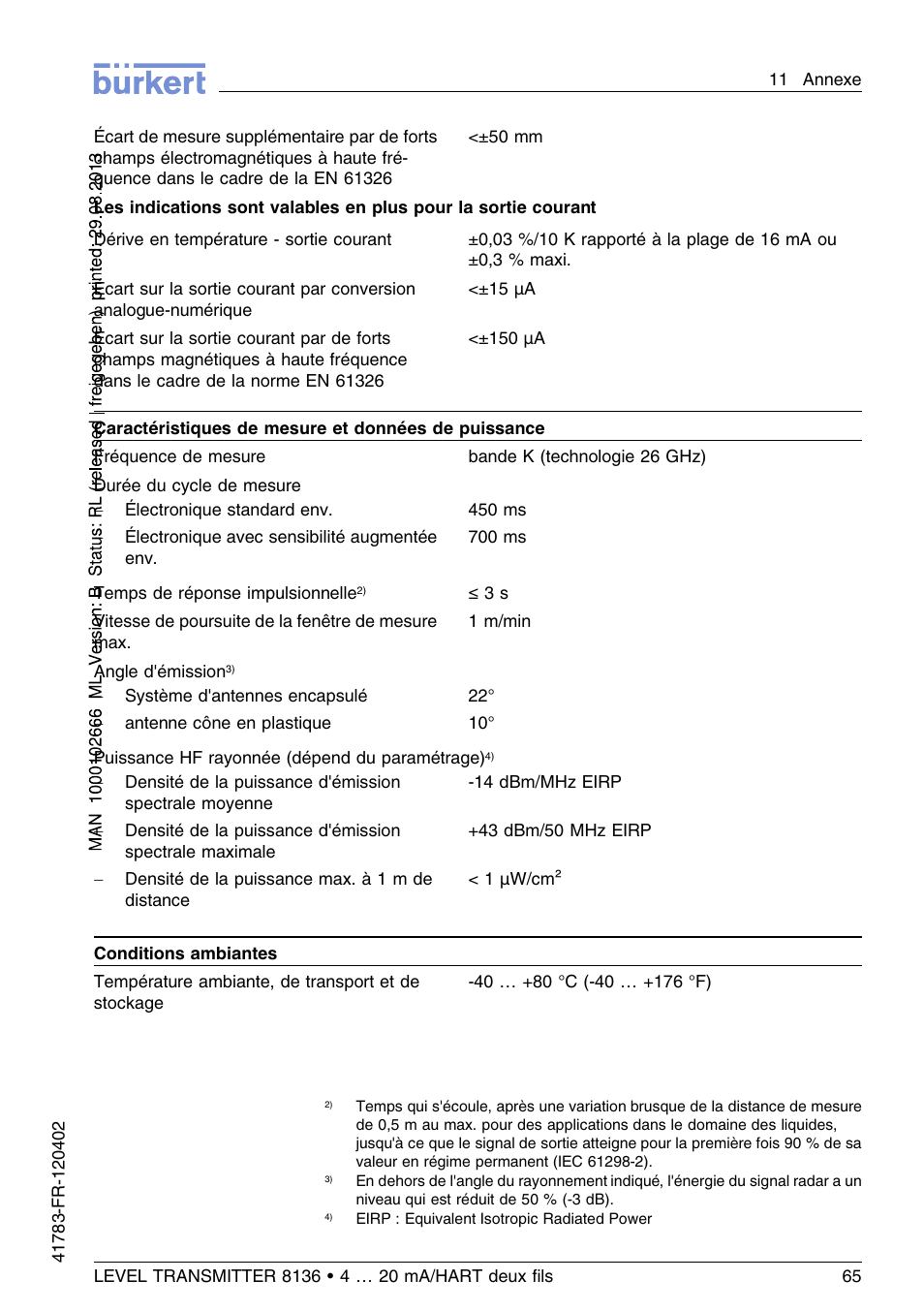 Burkert Type 8136 User Manual | Page 217 / 232