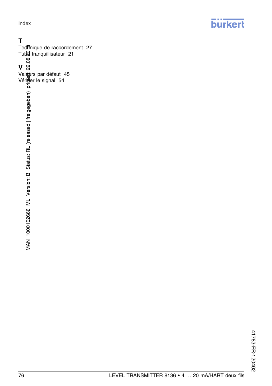 Burkert Type 8136 User Manual | Page 228 / 232
