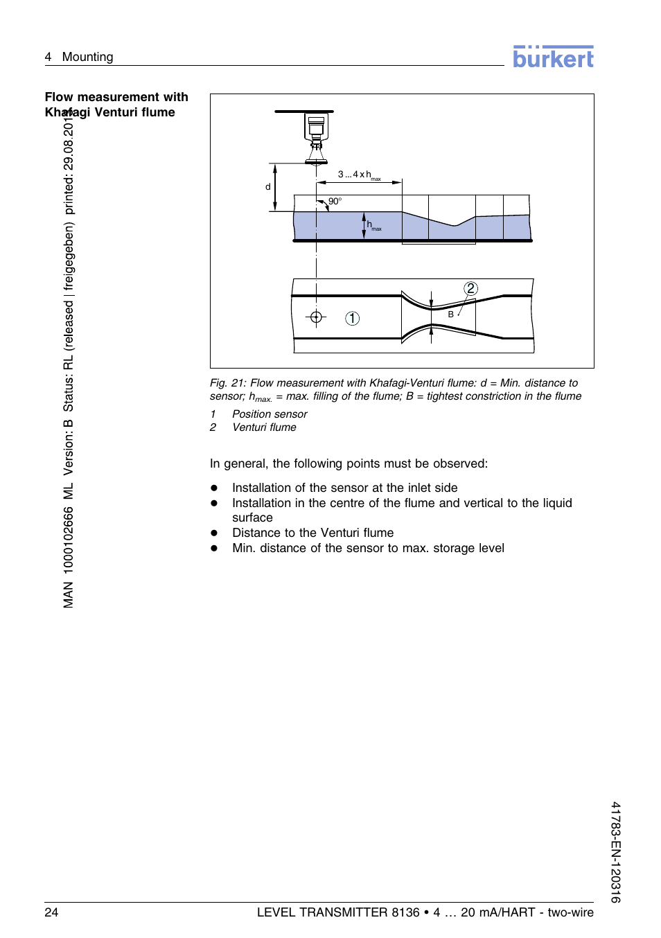 Burkert Type 8136 User Manual | Page 24 / 232